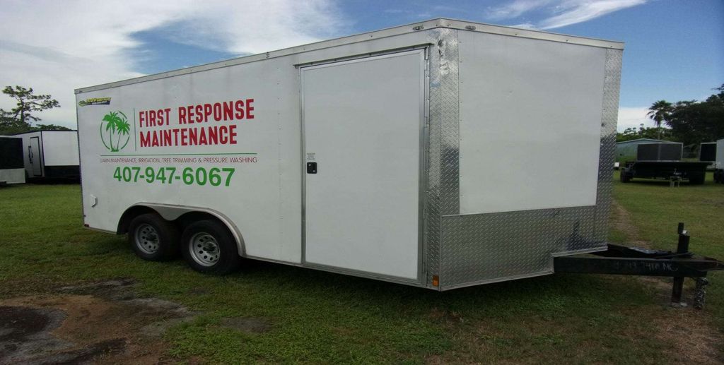 Used 2022 Quality Cargo 8.5 x 14 Enclosed 7k Cargo Trailer — Trailer Tails LLC — view 2